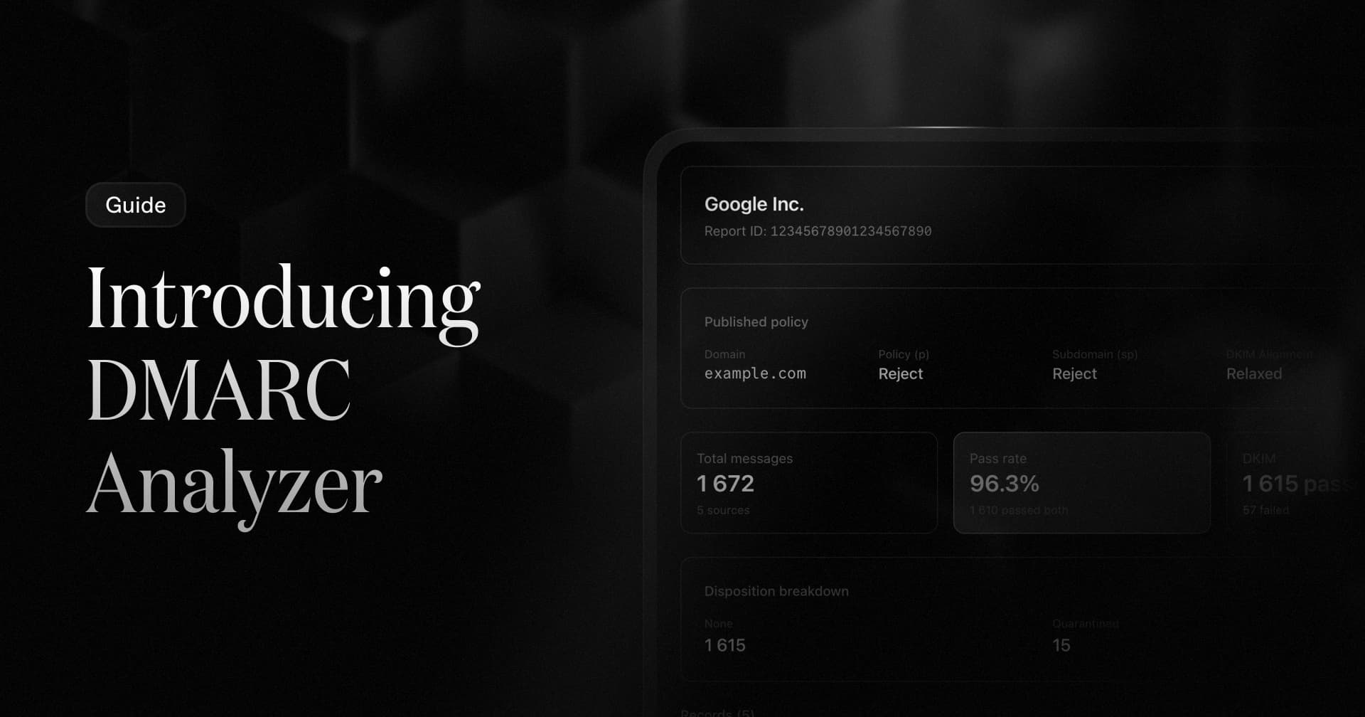 Introducing DMARC Analyzer